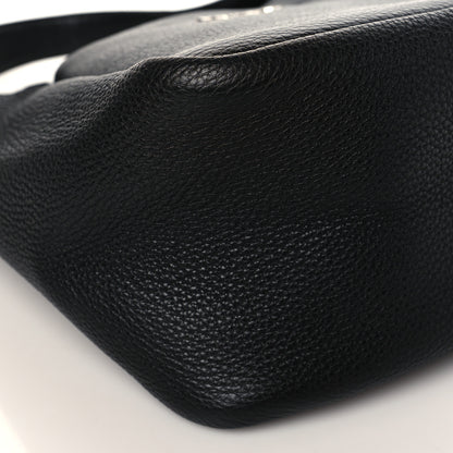 Prada Vitello Daino Dynamique Hobo Black 8 of 9