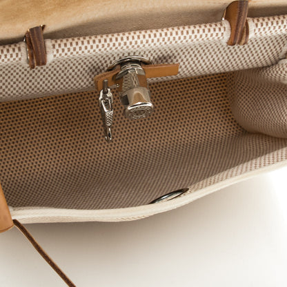 Hermes Toile Barenia Herbag PM Natural 5 of 7