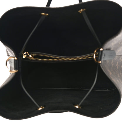 Louis Vuitton Monogram Neonoe MM Black 4 of 9