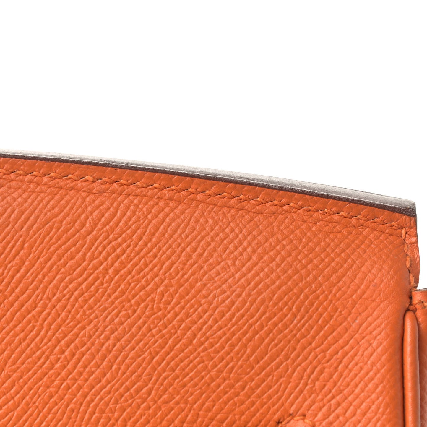 Epsom Birkin 35 Orange