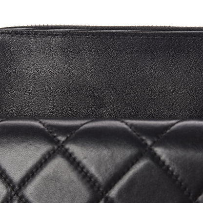 Chanel Lambskin Quilted Crossbody Black 10 of 13