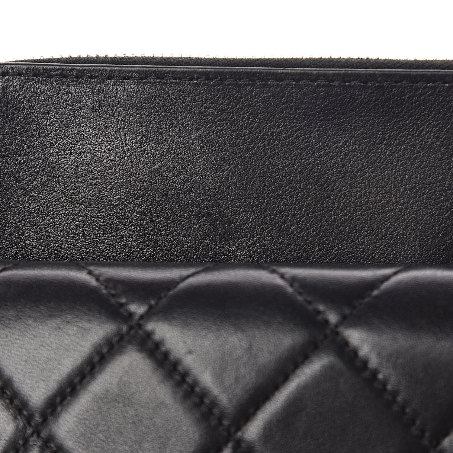 Chanel Lambskin Quilted Crossbody Black 10 of 13