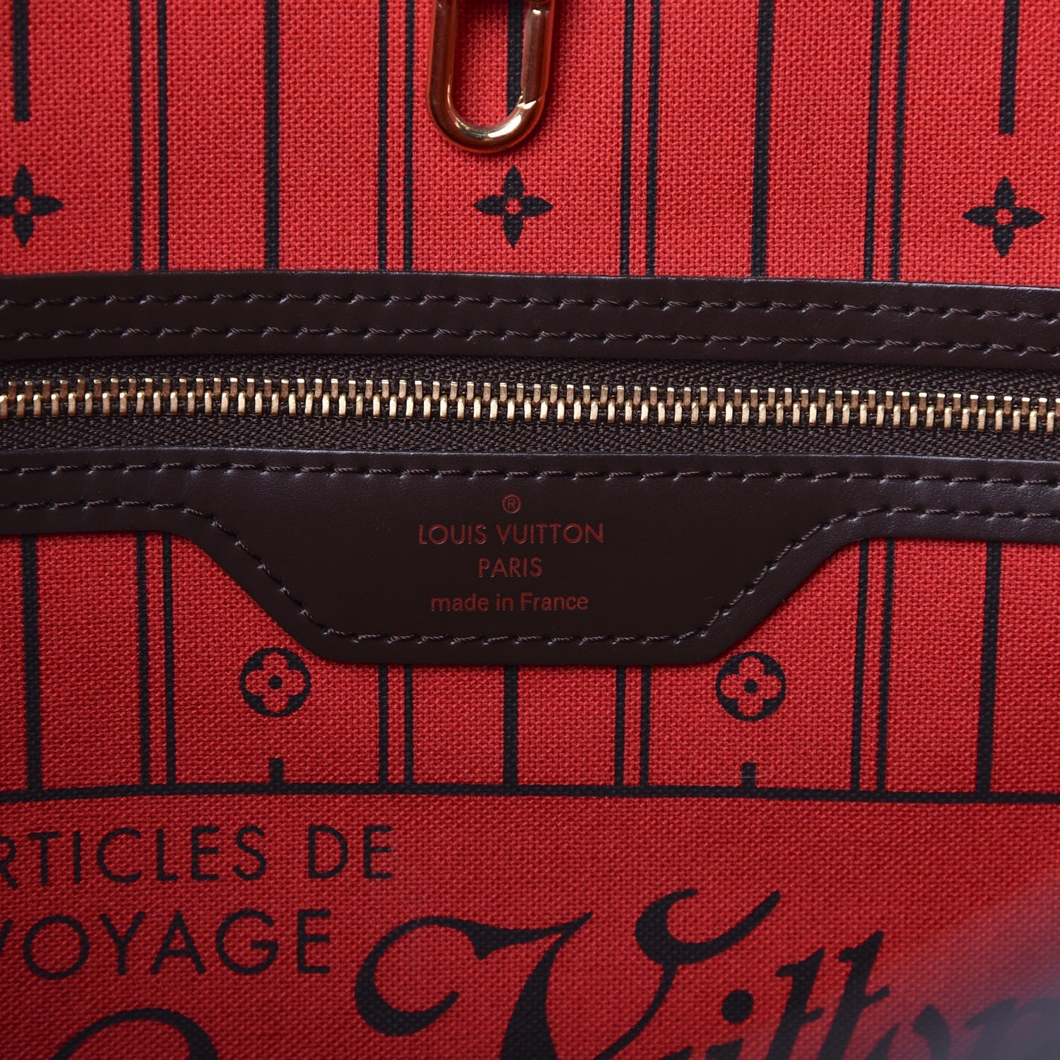 Louis Vuitton Damier Ebene Neverfull MM 6 of 10
