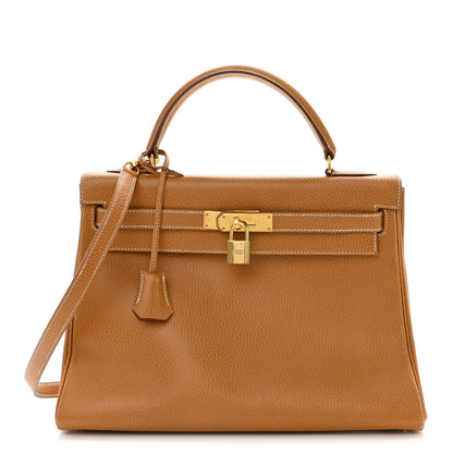 Hermes Ardenne Kelly Retourne 32 Naturelle 1 of 14