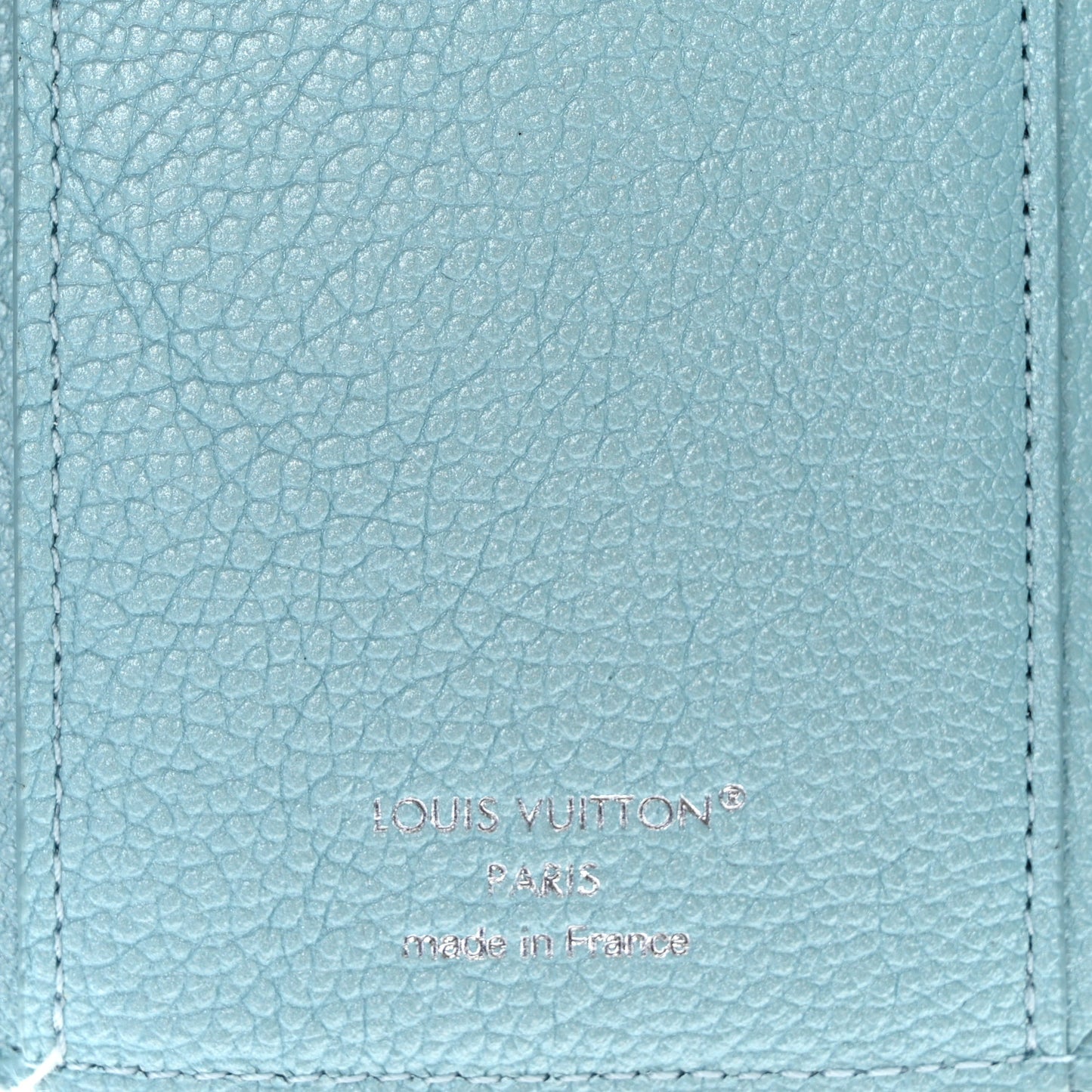 Empreinte Monogram Flower Victorine Wallet Azur Frost
