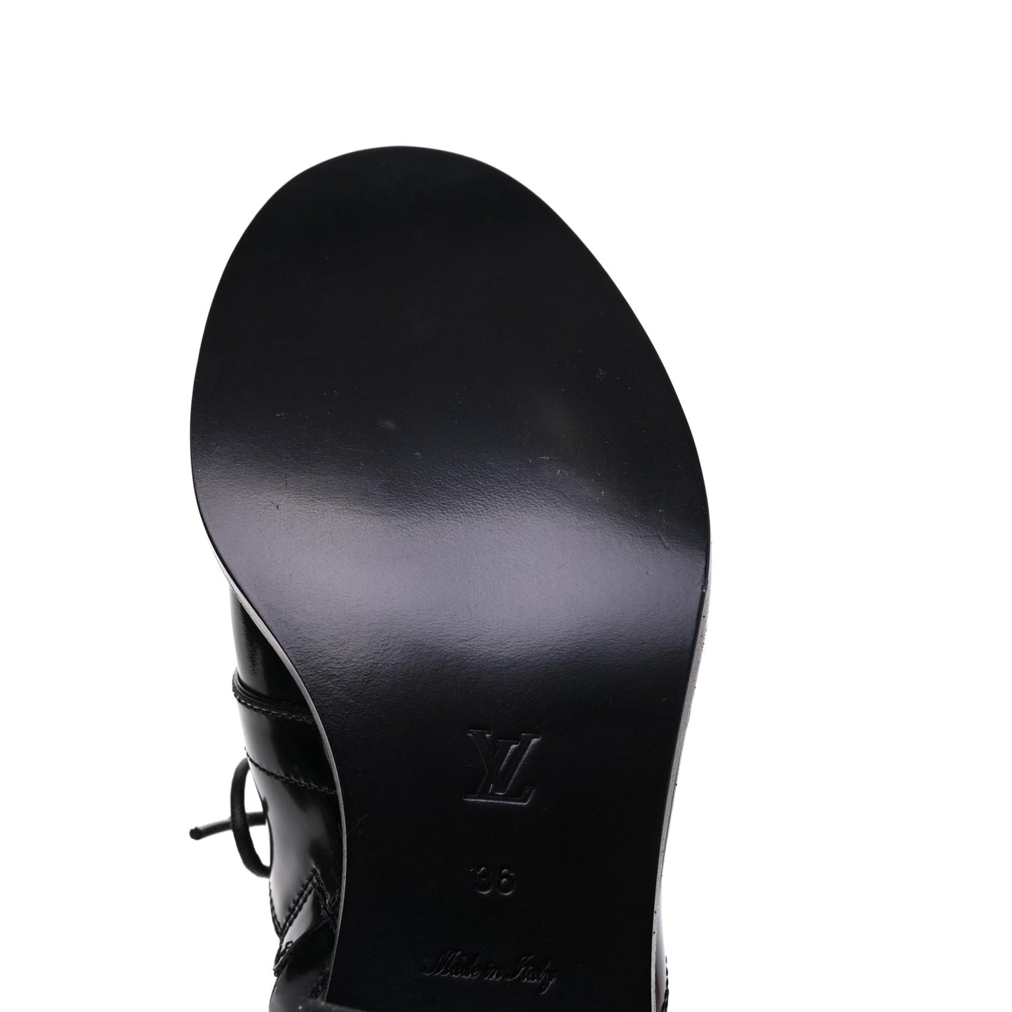 Calfskin Ankle Boots 36 Black