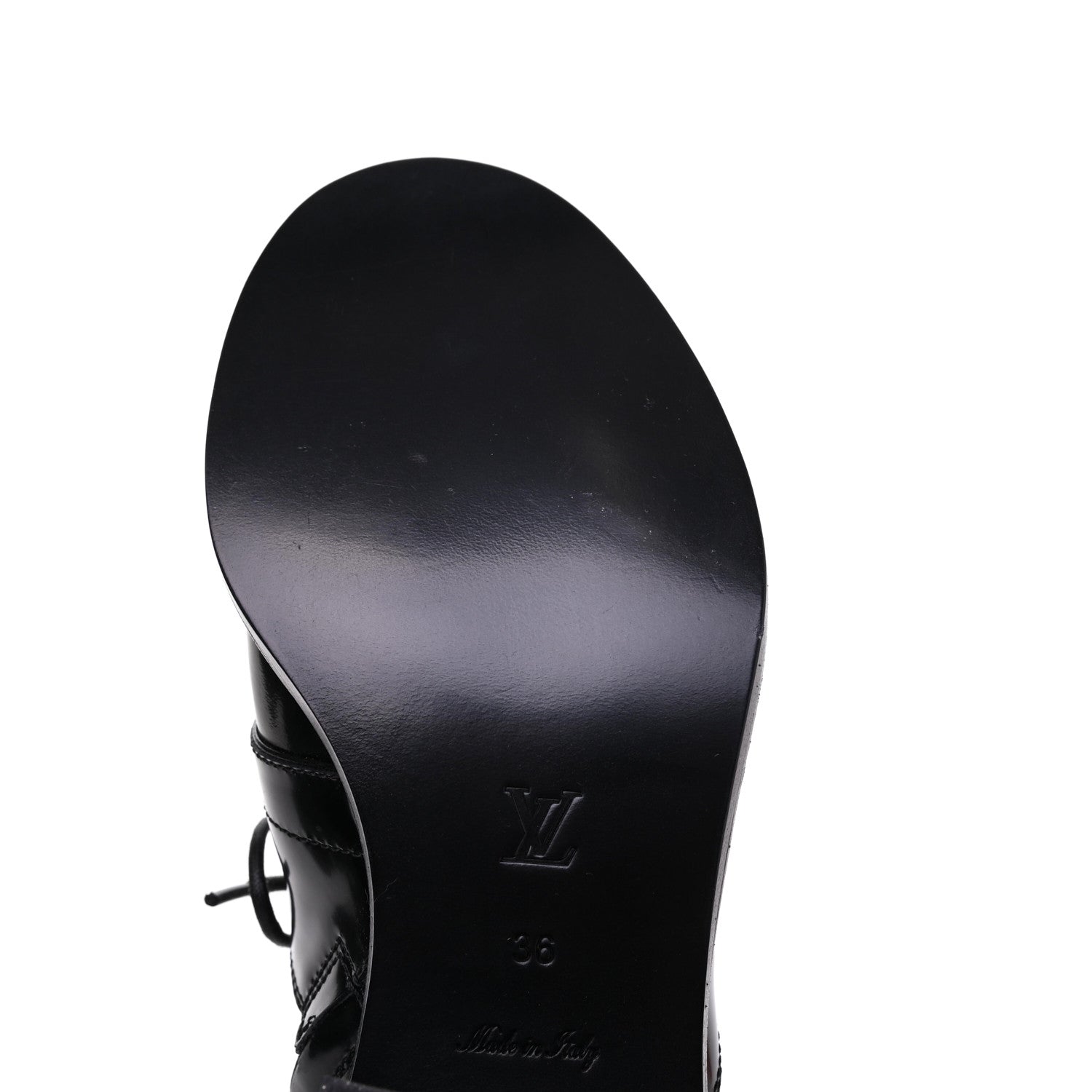 Louis Vuitton Calfskin Ankle Boots 36 Black 9 of 13