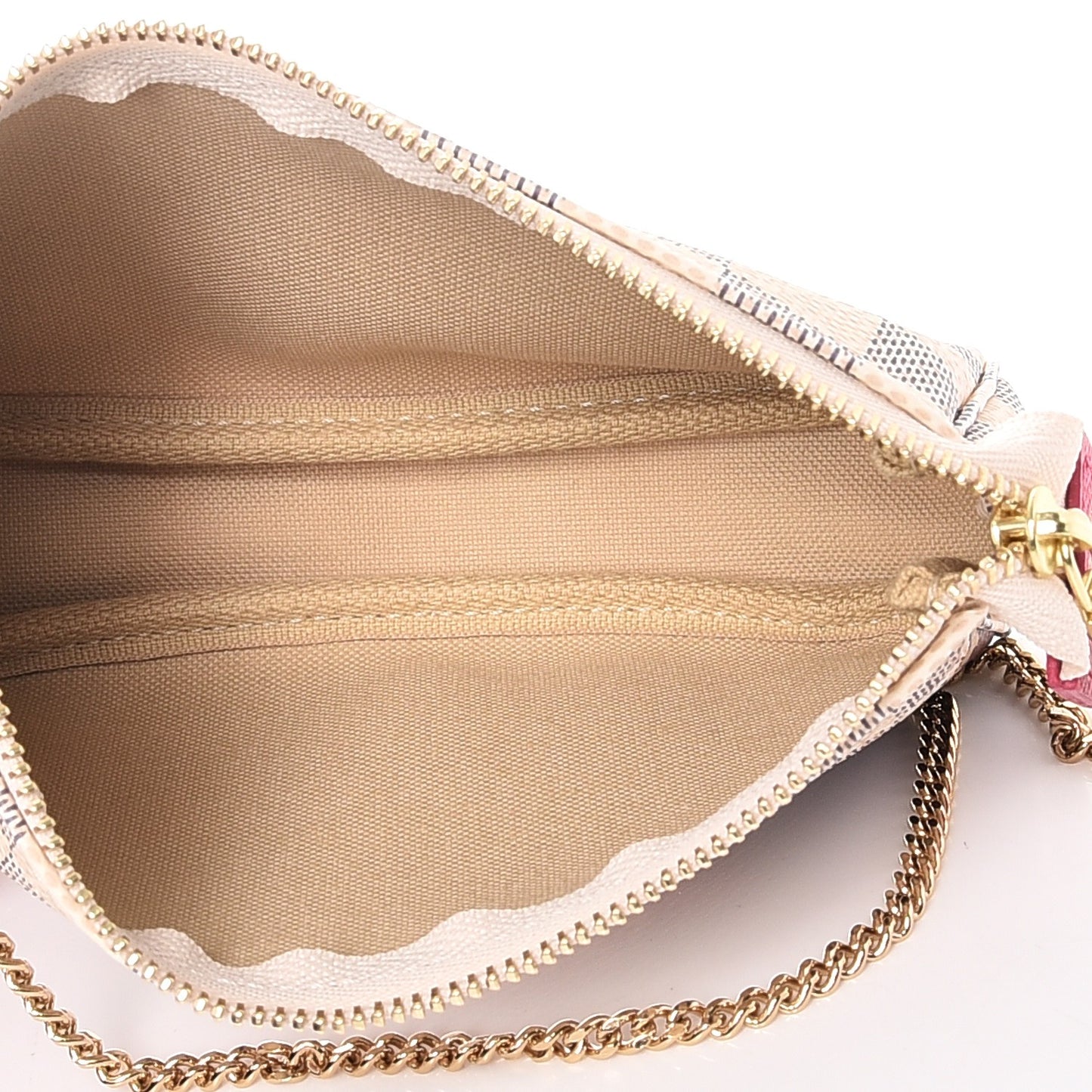 Damier Azur 2015 Christmas Animation Mini Pochette Accessories