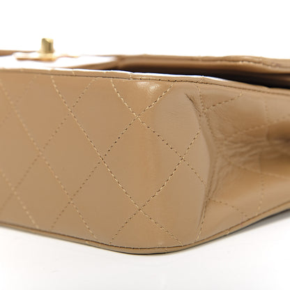 Chanel Lambskin Quilted Small Double Flap Beige 15 of 18