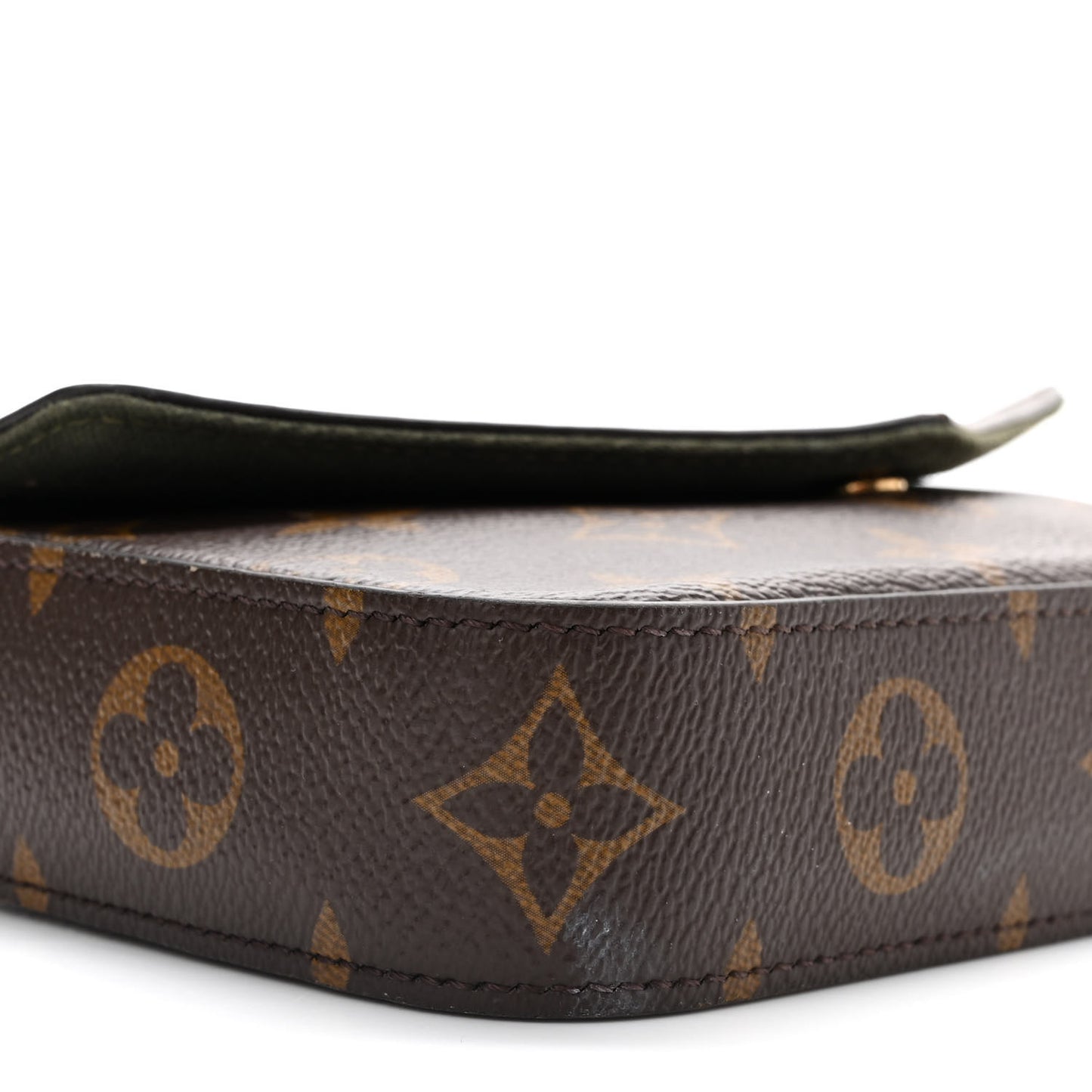 Monogram Felicie Strap & Go Kaki