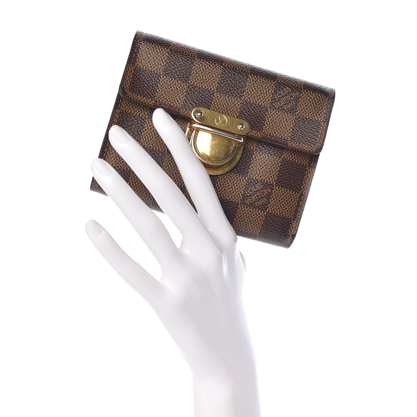 Damier Ebene Koala Compact Wallet