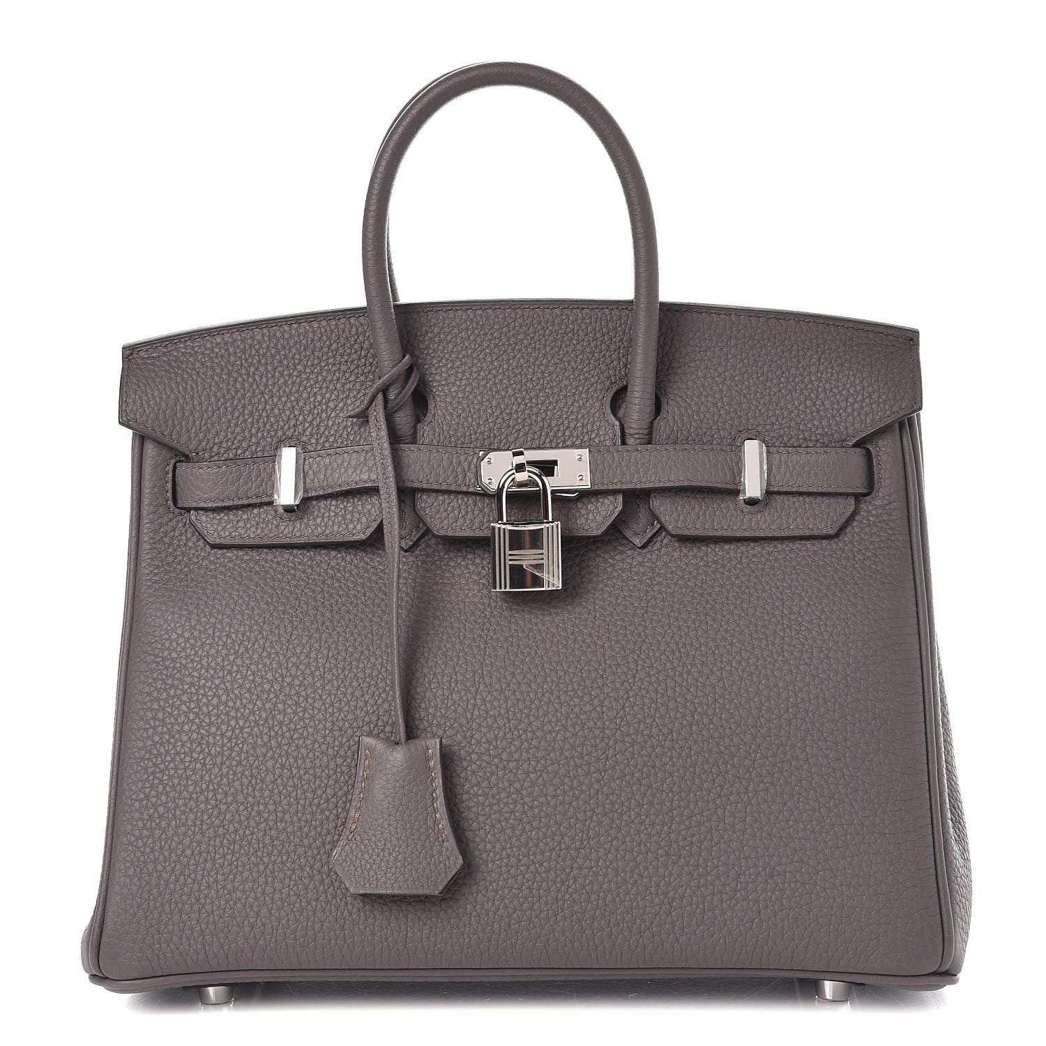 Hermes Togo Birkin 25 Etain 1 of 37