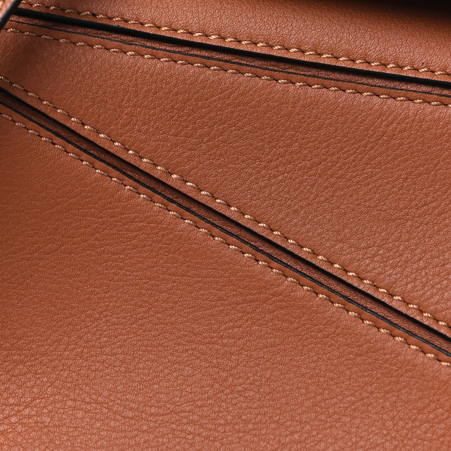 Loewe Calfskin Mini Puzzle Bag Tan 7 of 10