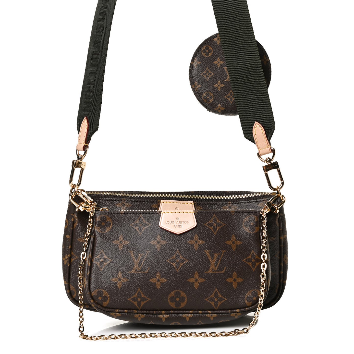 Monogram Multi Pochette Accessories Kaki
