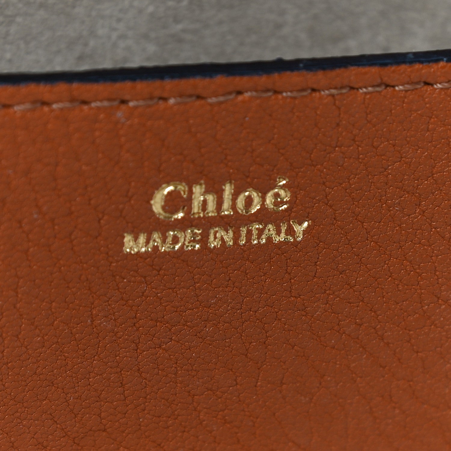 Chloe Grained Lambskin Mini Drew Shoulder Bag Caramel 6 of 11