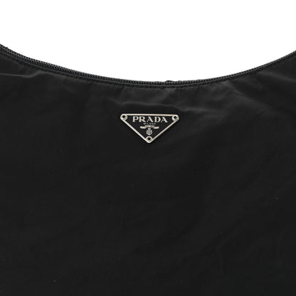 Prada Tessuto Nylon Shoulder Bag Black 8 of 15