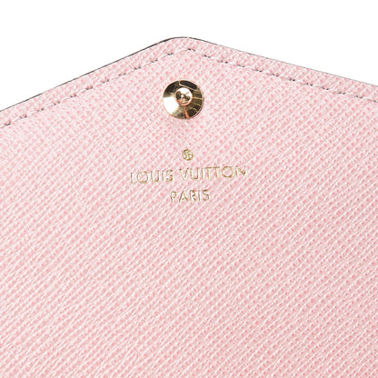 Louis Vuitton Monogram Sarah Wallet NM Rose Ballerine 6 of 6