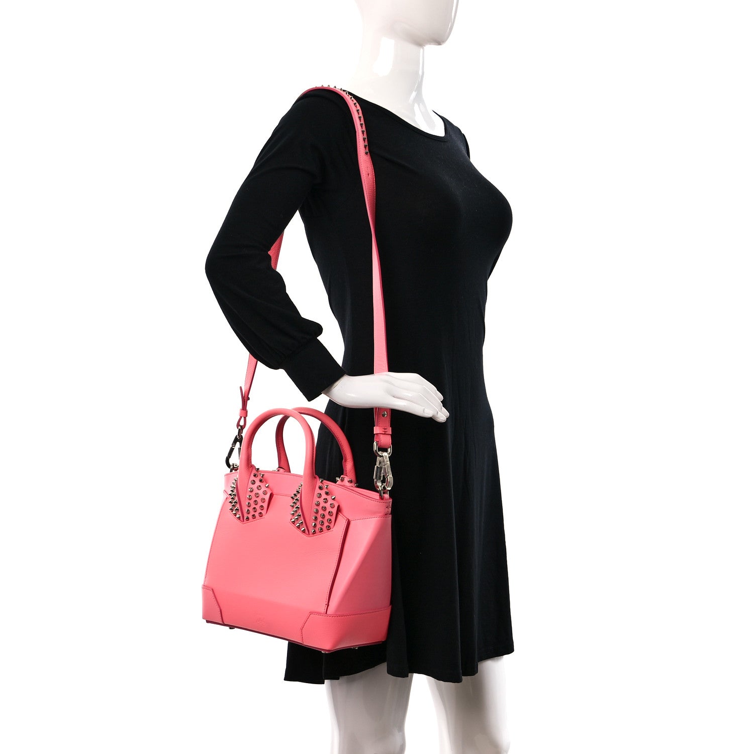 Christian Louboutin Calfskin Empire Small Eloise Tote Dolly 2 of 9