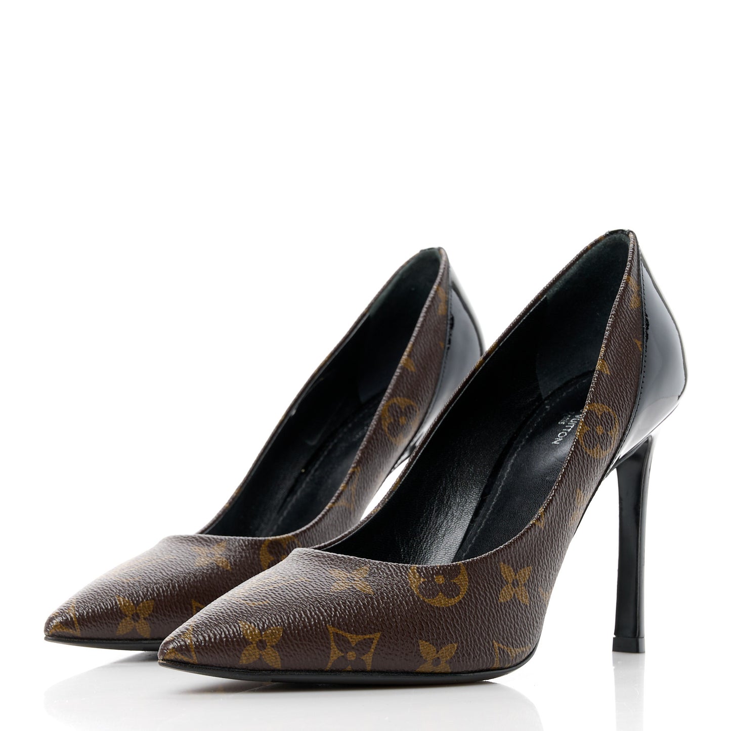 Monogram Cherie Pumps 38 Black