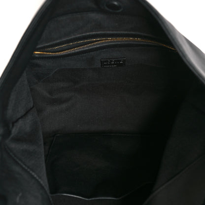 Loewe Calfskin Small Flamenco Knot Hobo Black 5 of 8