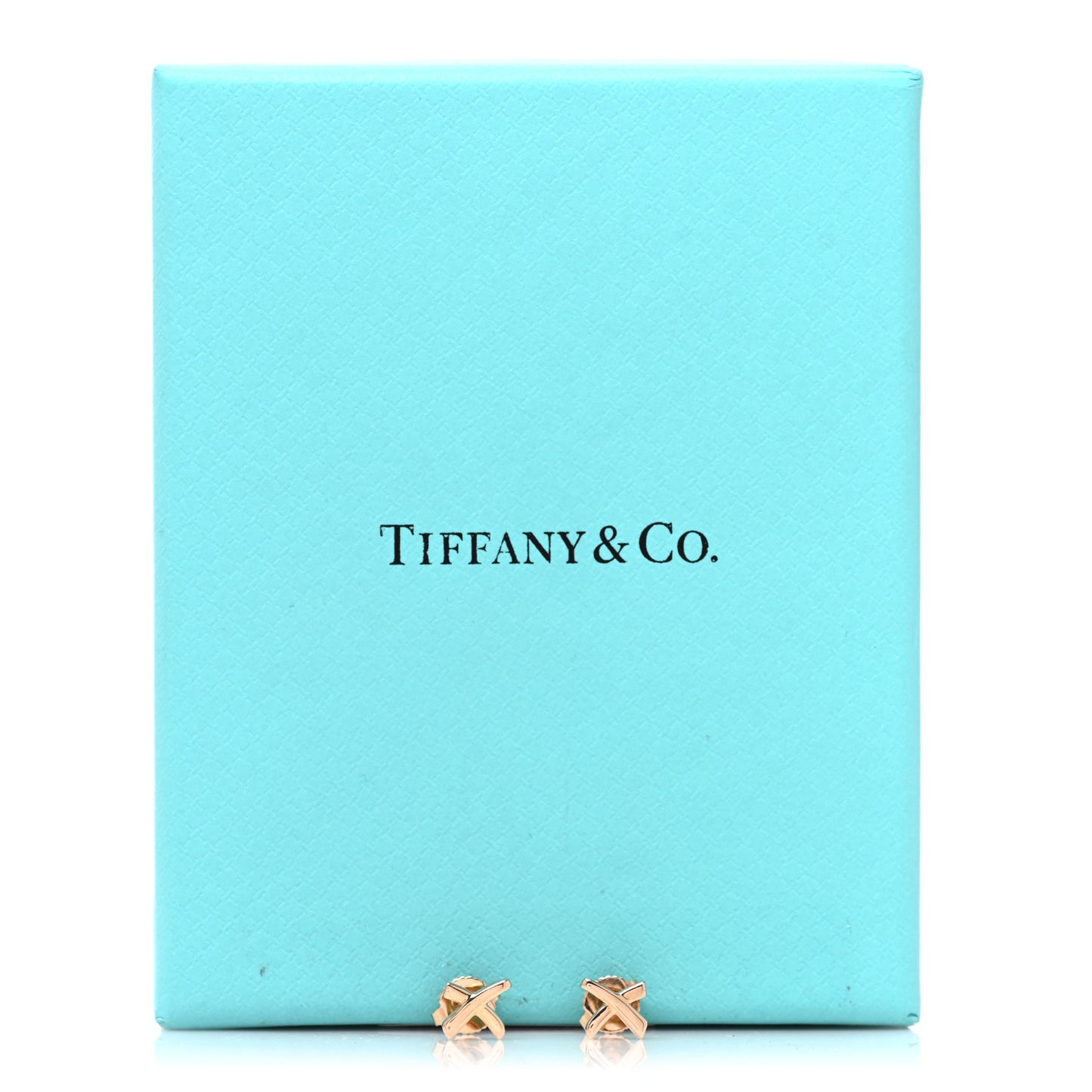 18K Rose Gold Mini Paloma's Graffiti X Earrings