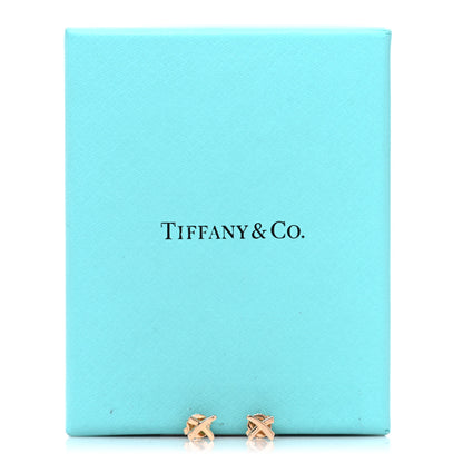Tiffany 18K Rose Gold Mini Paloma's Graffiti X Earrings 5 of 5