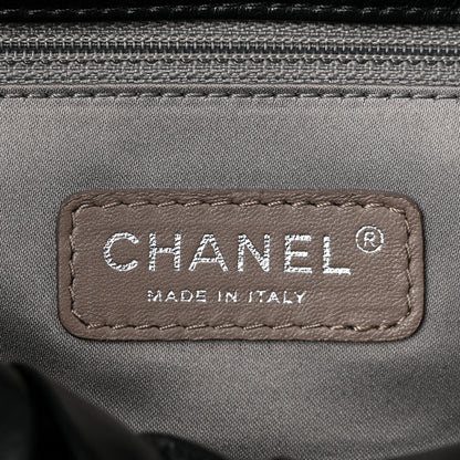 Chanel Glazed Calfskin Twisted Maxi Flap Black 6 of 19