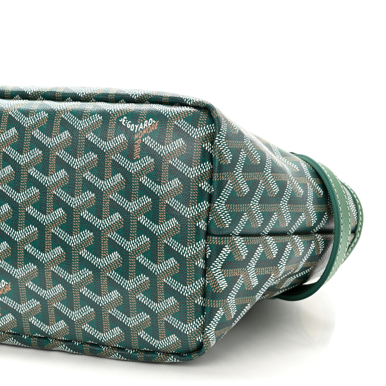 Goyard Goyardine Chien Gris Bag Green 9 of 9