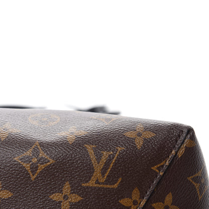 Louis Vuitton Monogram Flower Hobo Black 9 of 13