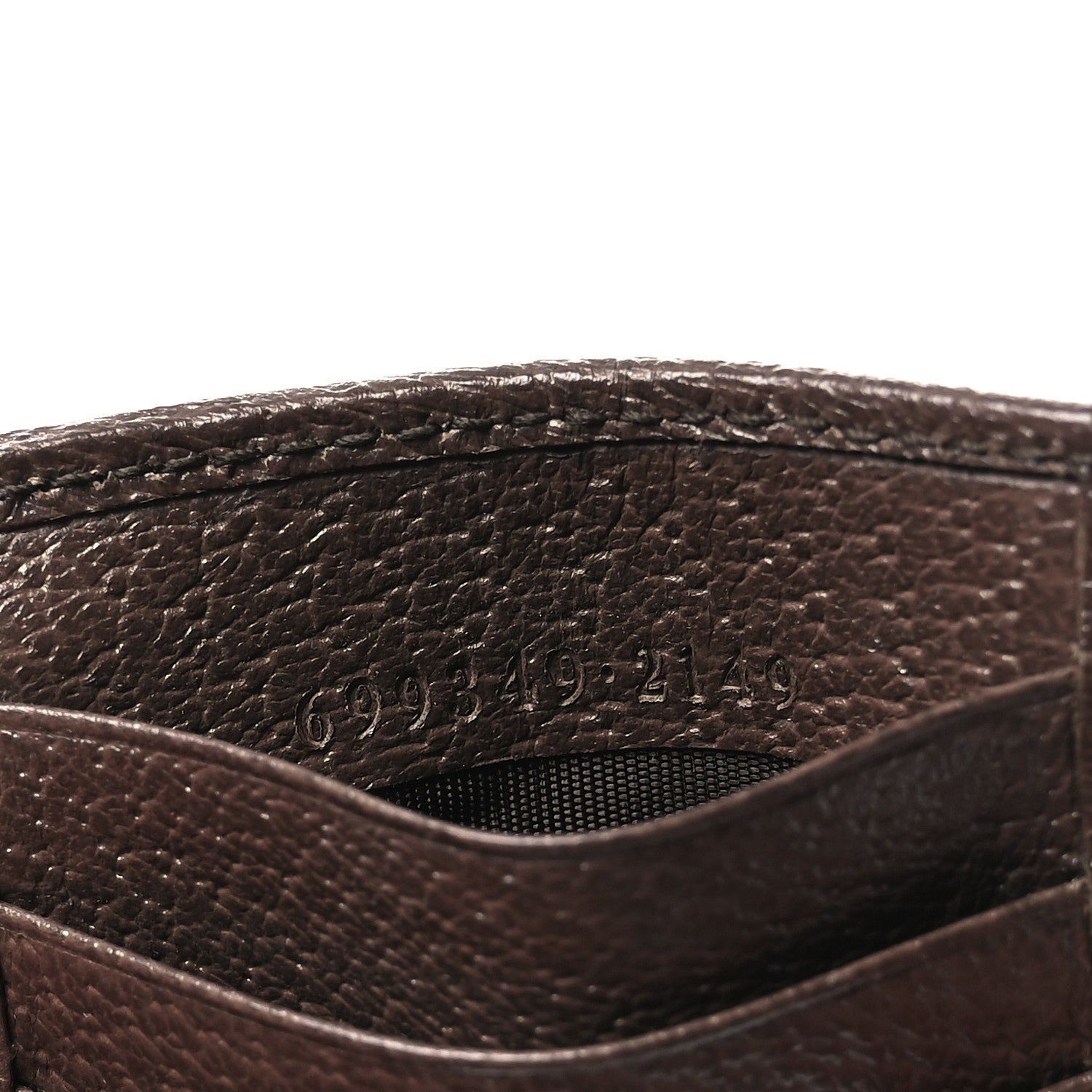 Gucci GG Supreme Monogram Web Ophidia Coin Case Brown 7 of 7