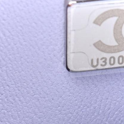 Chanel Caviar Quilted Medium Double Flap Light Purple 7 of 9