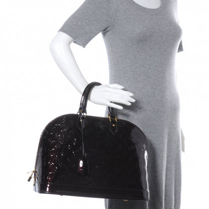 Louis Vuitton Vernis Alma GM Amarante 2 of 7