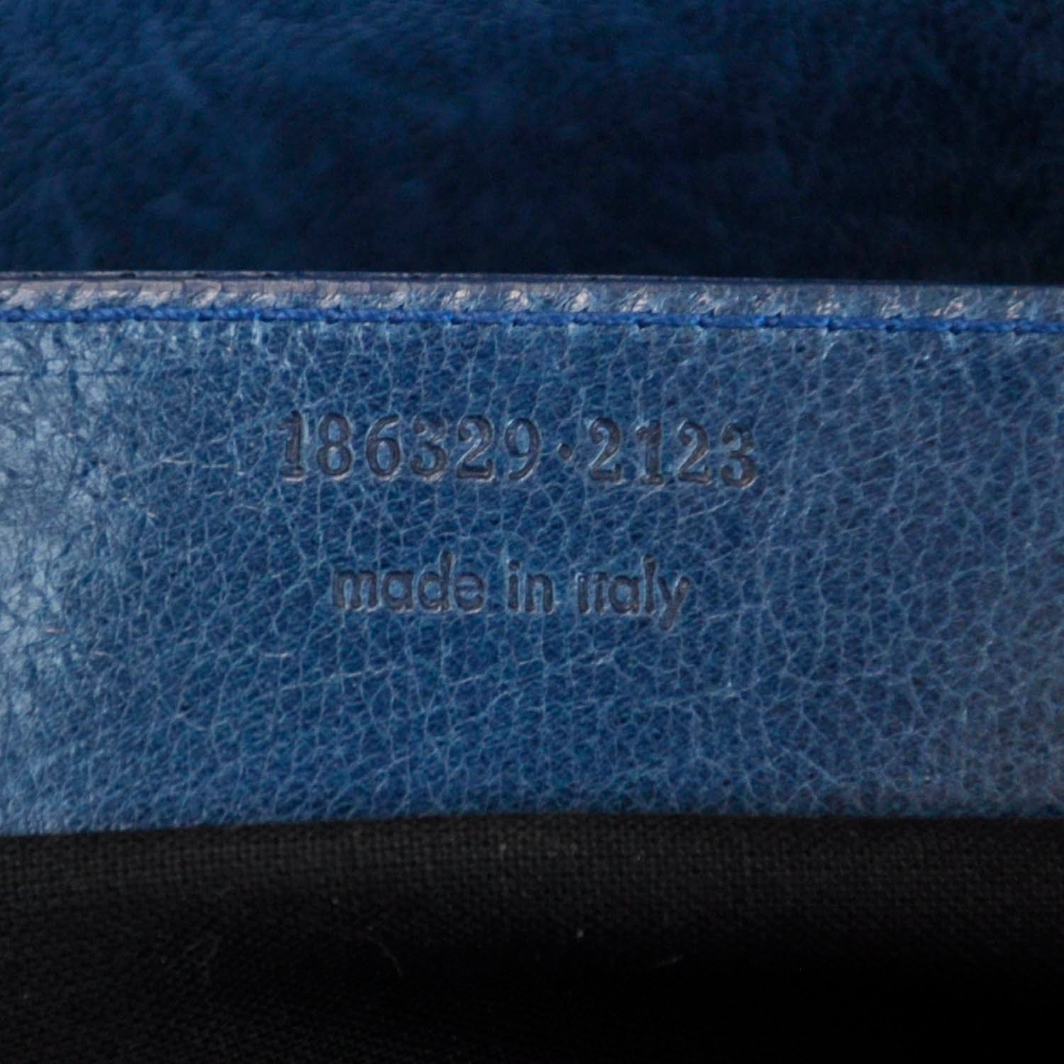 Balenciaga Leather Lune Clutch 7 of 7