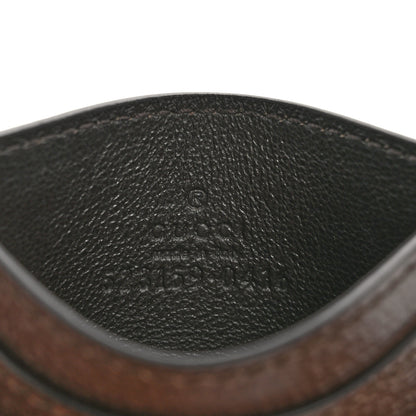 Gucci GG Supreme Monogram Ophidia Card Holder Brown 6 of 7