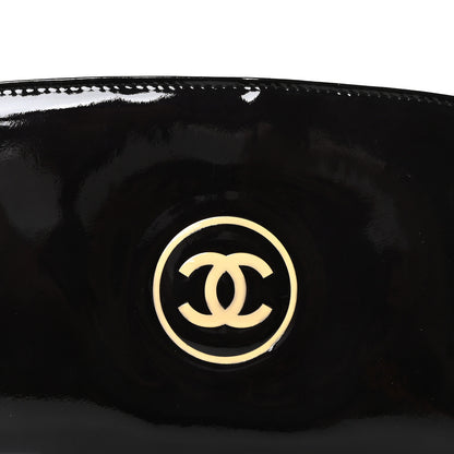 Chanel Patent Trousse Maquil Wallet Black 10 of 10