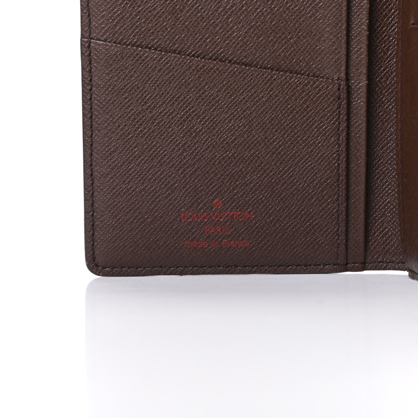 Damier Ebene Porte Valeurs Organizer Wallet