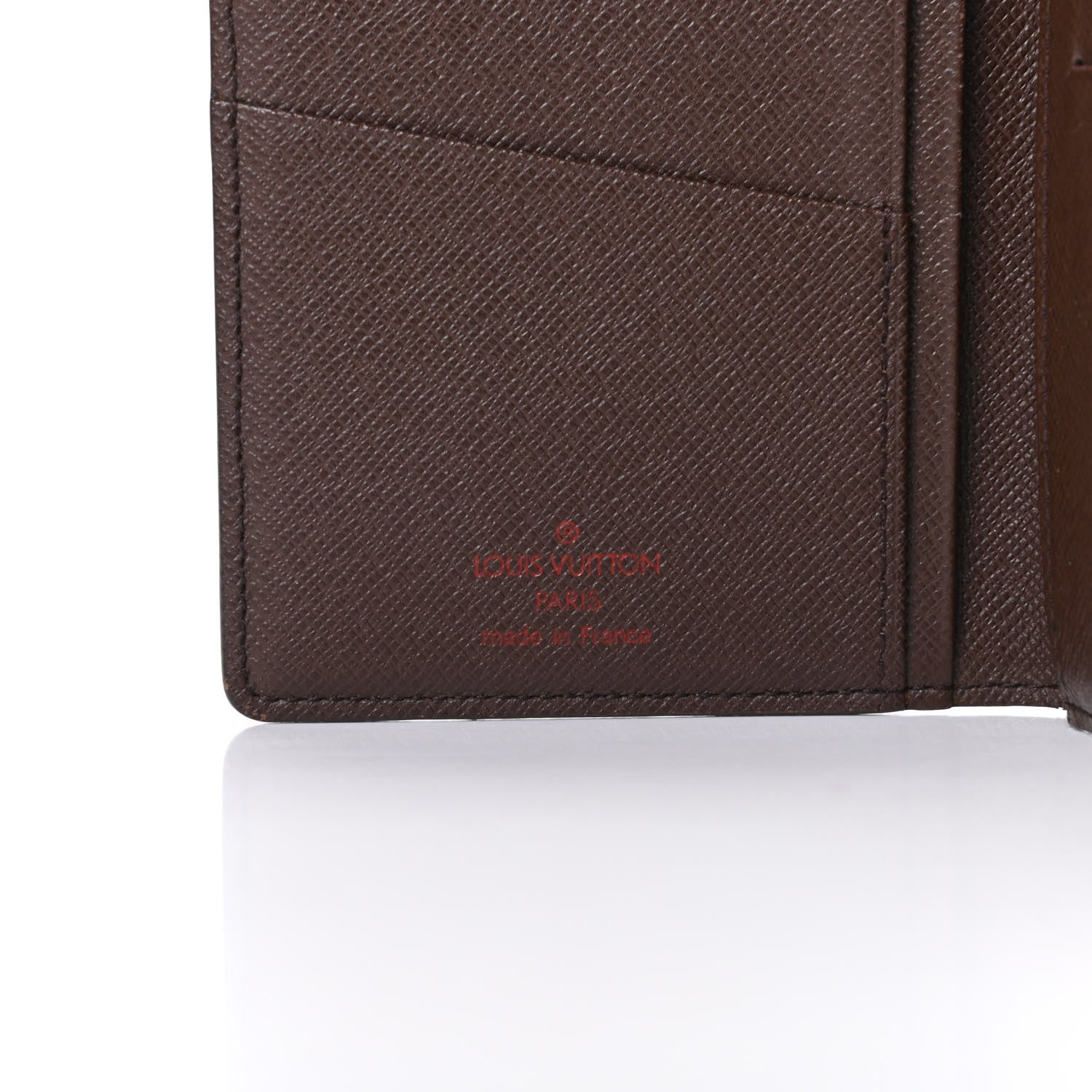 Louis Vuitton Damier Ebene Porte Valeurs Organizer Wallet 6 of 6