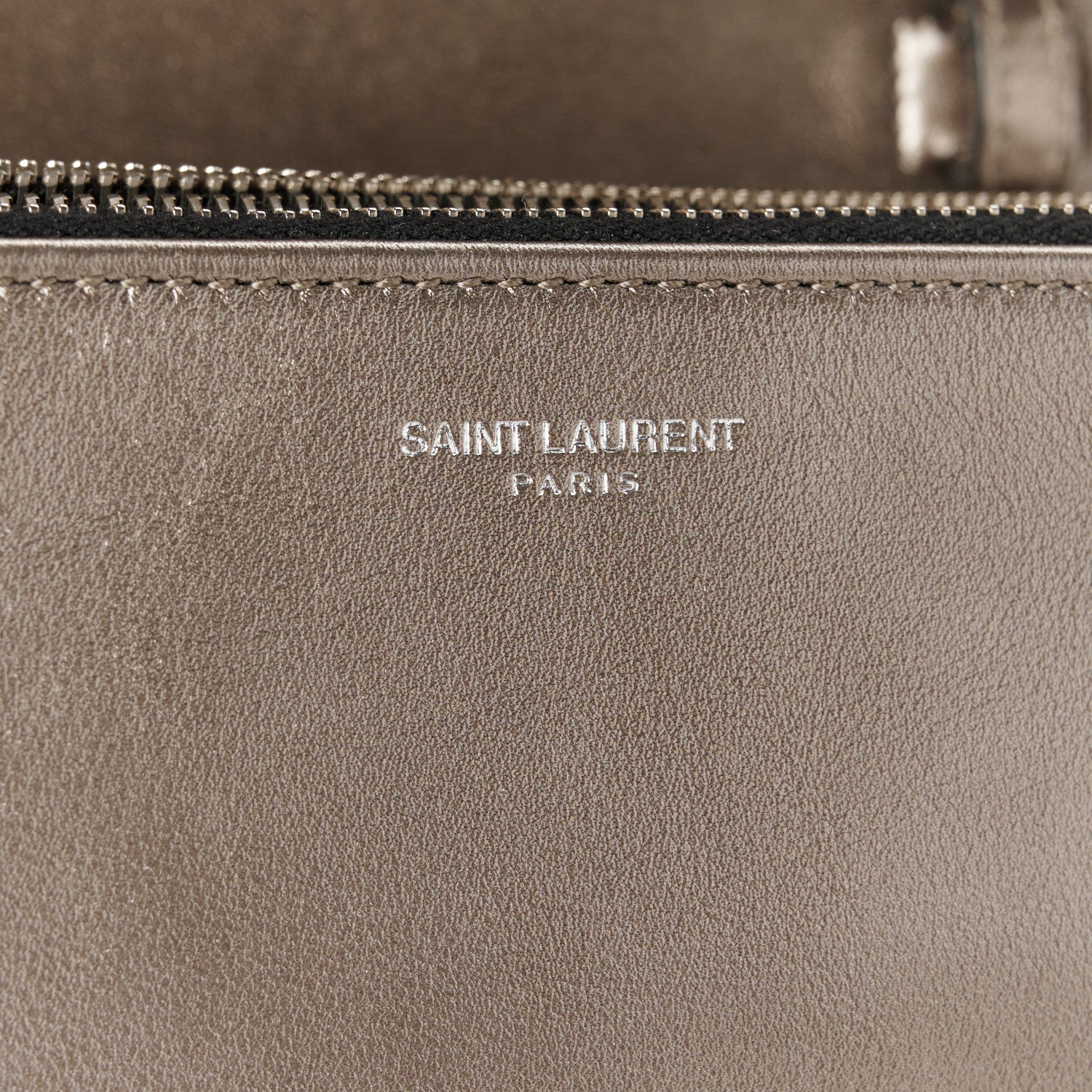 Saint Laurent Metallic Lambskin Diamond Quilted Monogram Angie Chain Bag Pimbo 8 of 11