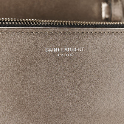 Saint Laurent Metallic Lambskin Diamond Quilted Monogram Angie Chain Bag Pimbo 8 of 11