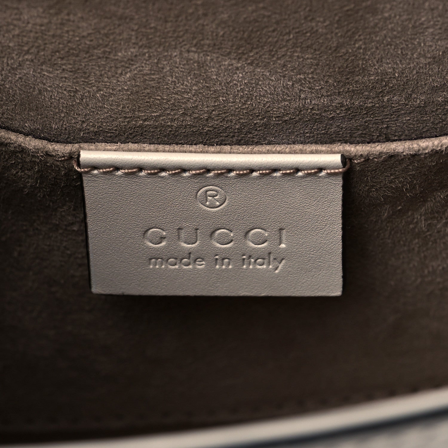 Gucci Calfskin Mini Sylvie Top Handle Bag White 6 of 13