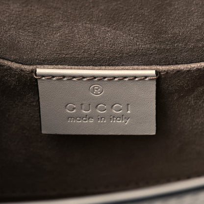 Gucci Calfskin Mini Sylvie Top Handle Bag White 6 of 13