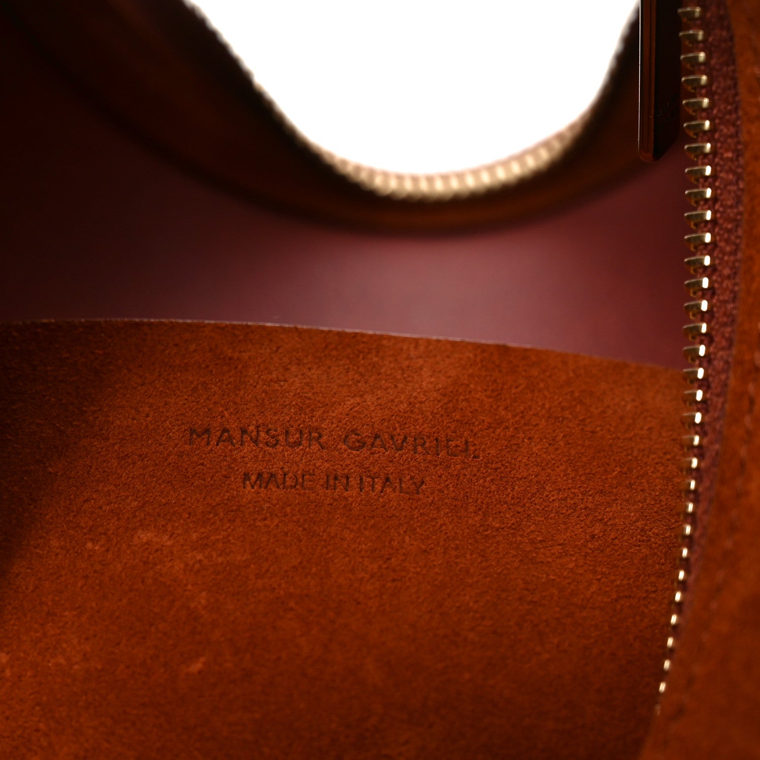 Mansur Gavriel Suede Candy Hobo Saddle 5 of 9