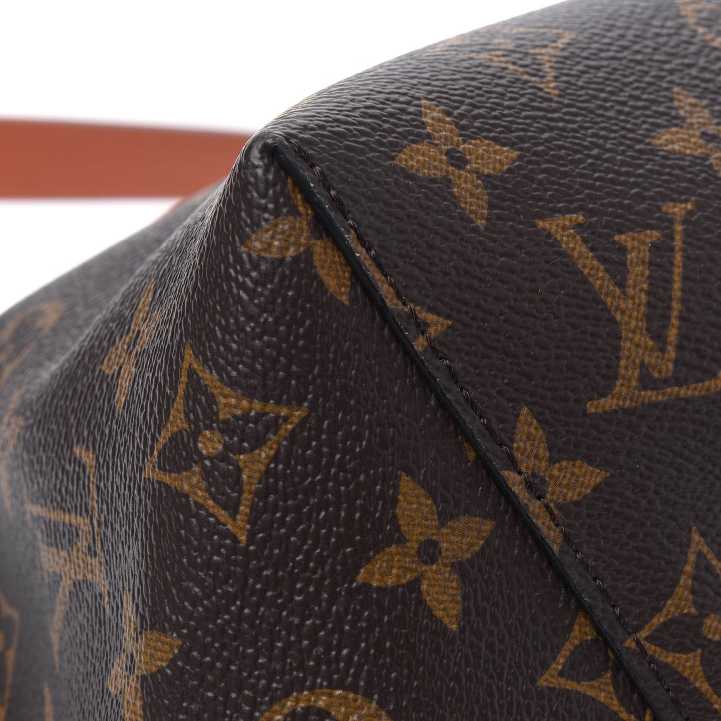 Monogram Flower Hobo Caramel