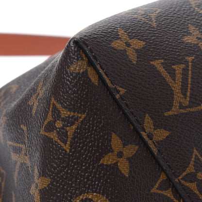 Louis Vuitton Monogram Flower Hobo Caramel 10 of 14
