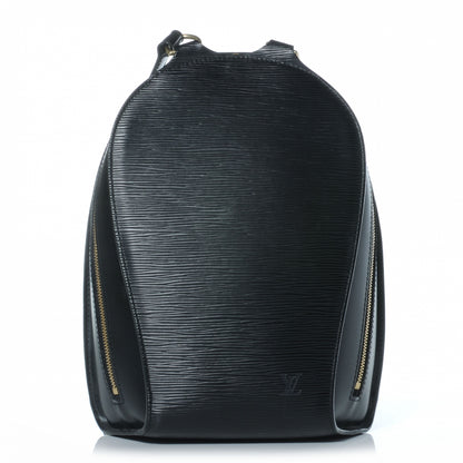 Louis Vuitton Epi Mabillon Backpack Black 1 of 7