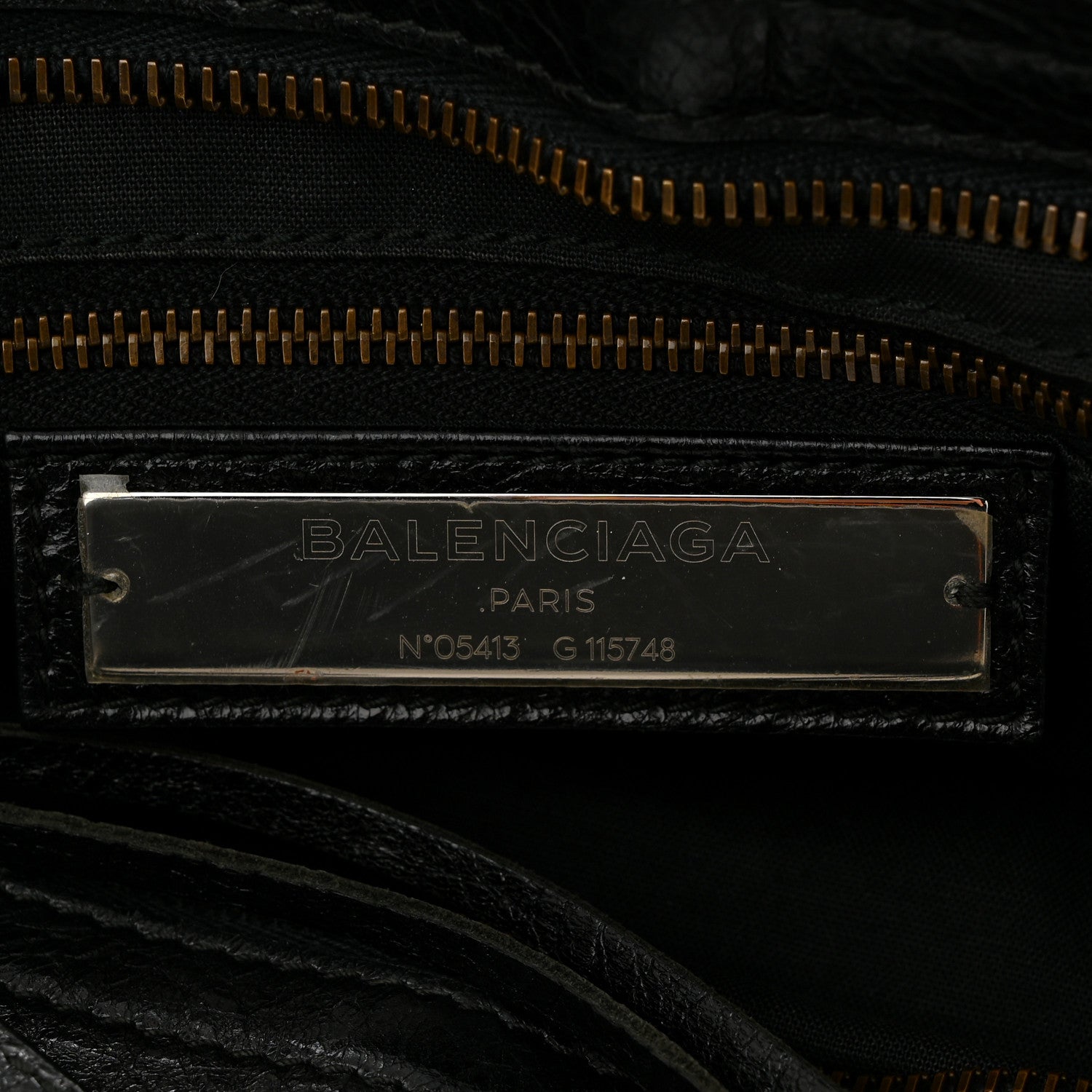 Balenciaga Agneau Classic Hardware City Black 7 of 11