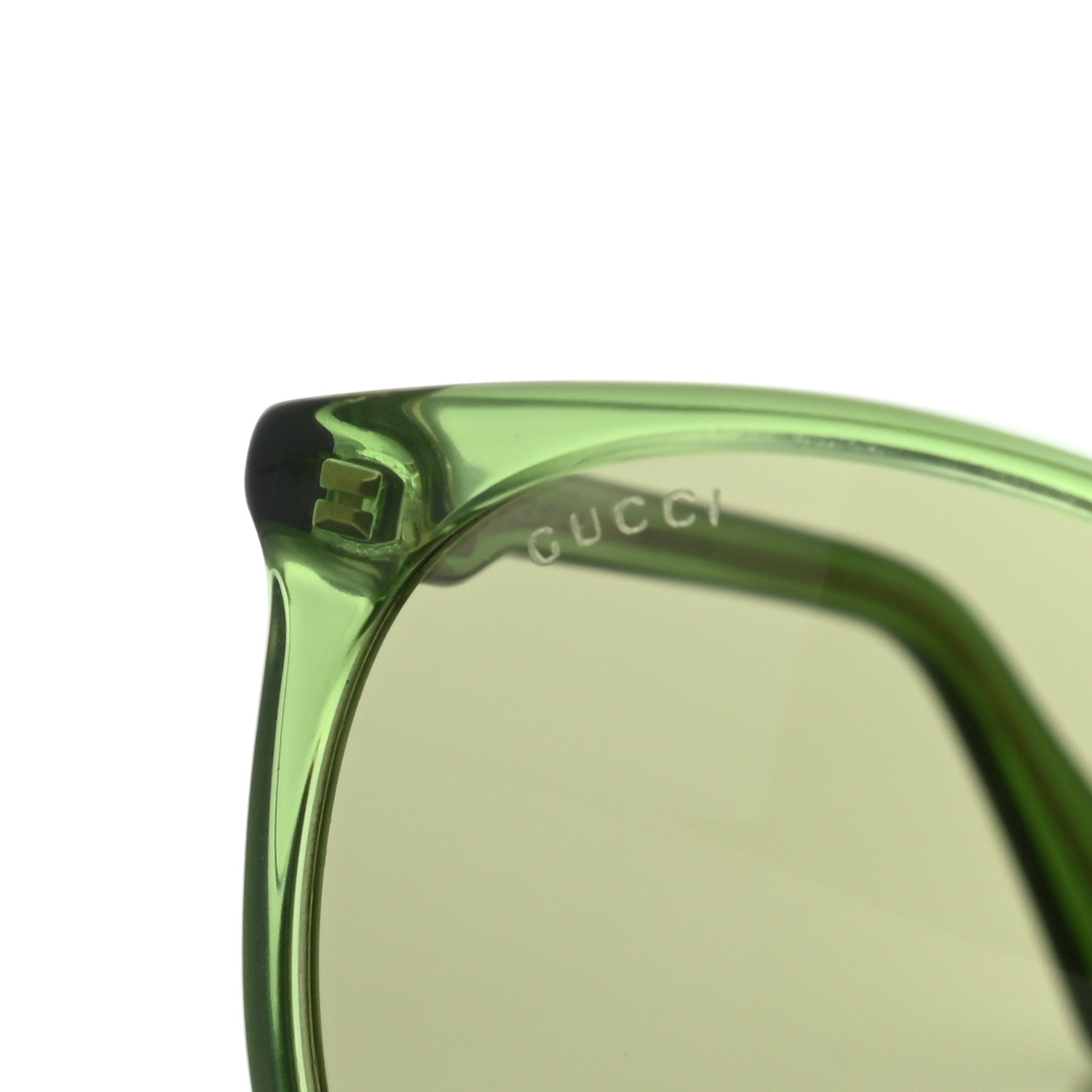 Gucci Acetate Sunglasses GG0261SA Green 7 of 7