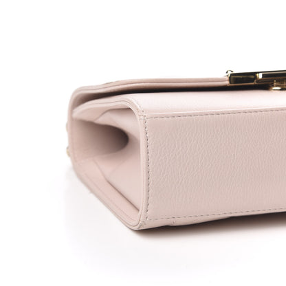 Chanel Grained Calfskin Quilted Small Label Click Flap Bag Pink 8 of 10