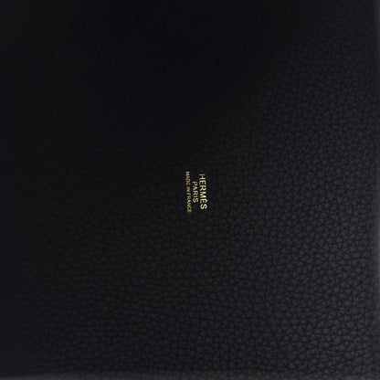Hermes Taurillon Clemence Picotin Lock 22 MM Black 8 of 10