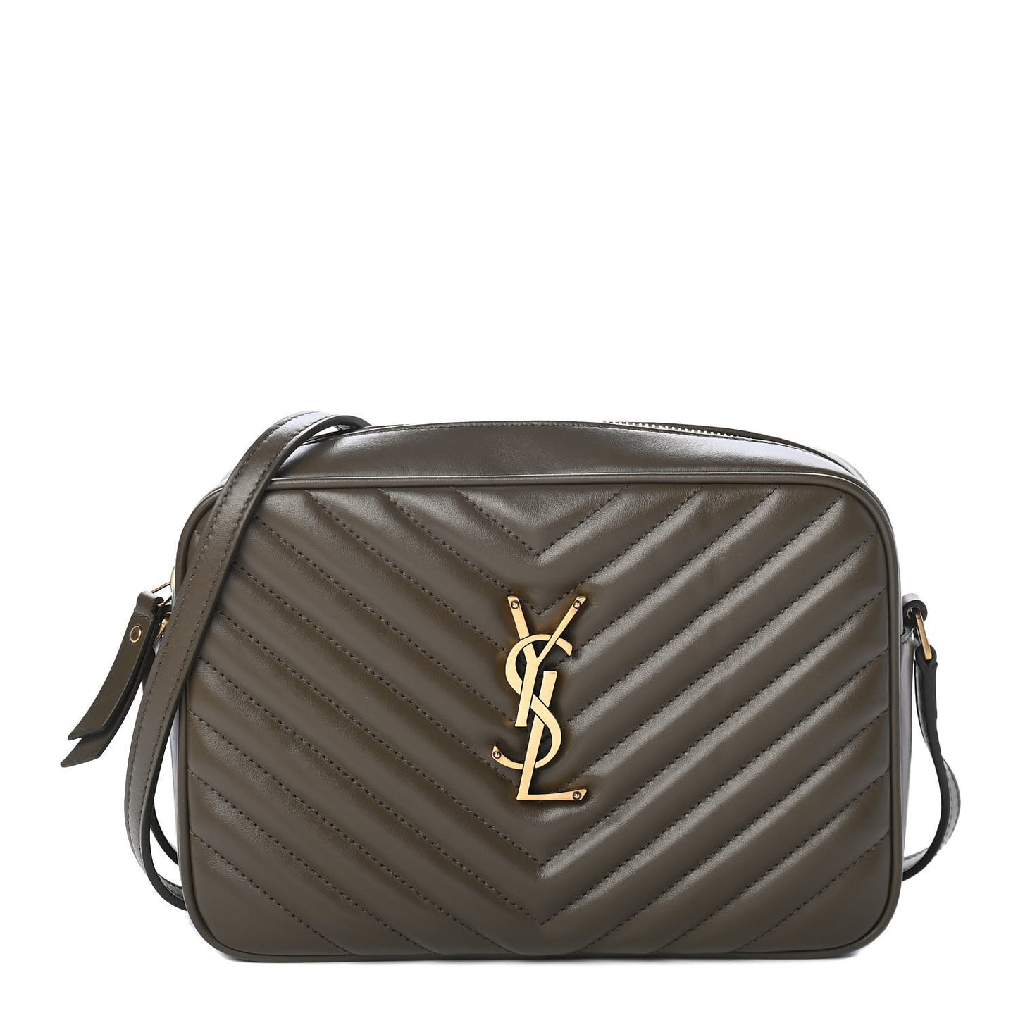 Calfskin Matelasse Monogram Lou Camera Bag Seaweed